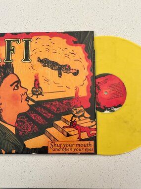 AFI Shut Your Mouth & Open Your Eyes LP ~ Ltd Ed Colored Vinyl ~ New/Sealed!